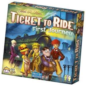 Days of Wonder Ticket to Ride First Journey Board Game